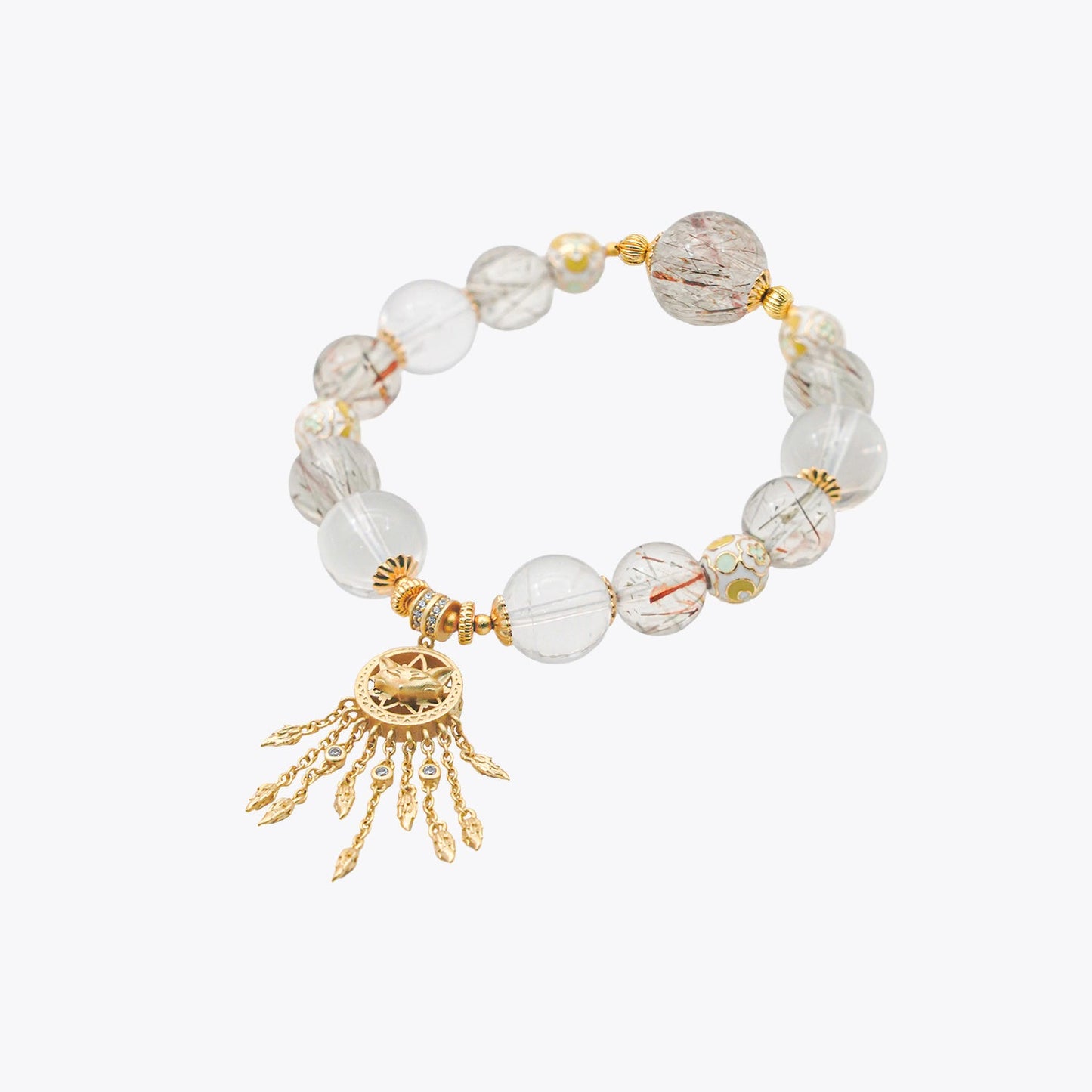 Celestial Fox Dreamcatcher - Su Linglang Crystal Bracelet