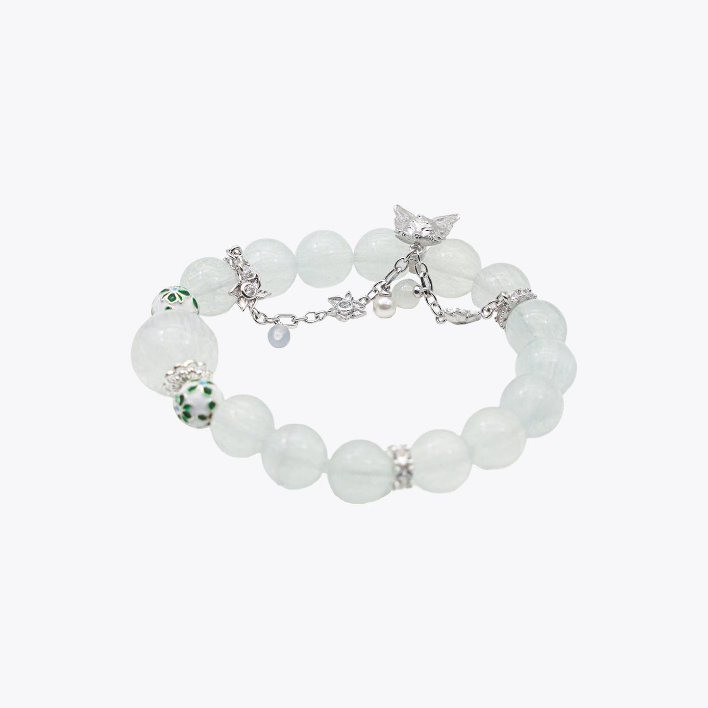 Celestial Fox · Spirit Lily Crystal Bracelet