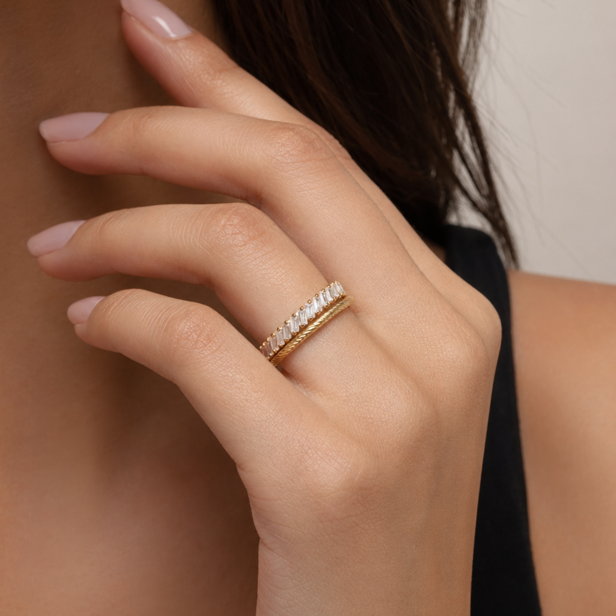 The Twisted Stacking Ring | 1.2mm