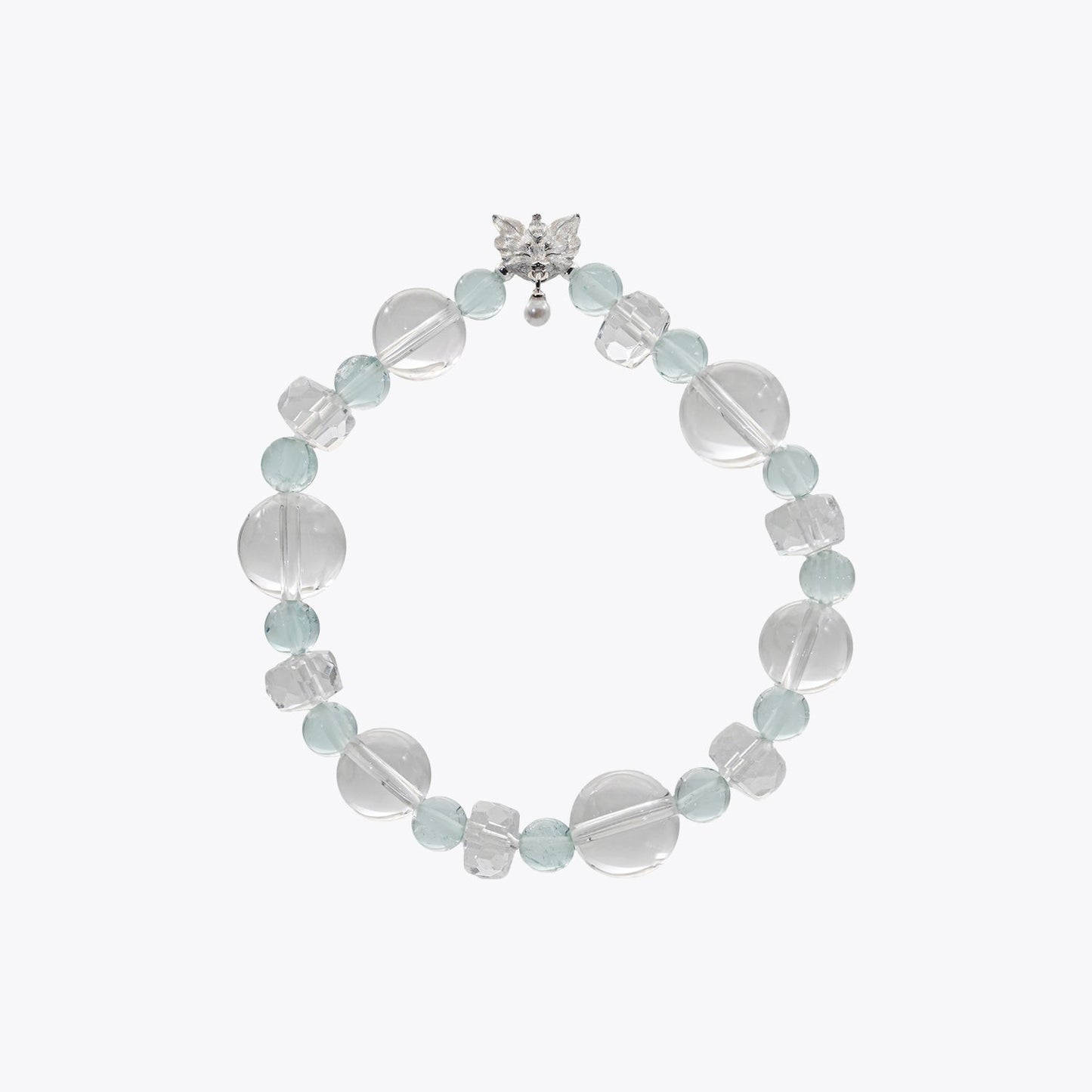 Nine-Tailed Fox · Blue Shadow Crystal Bracelet