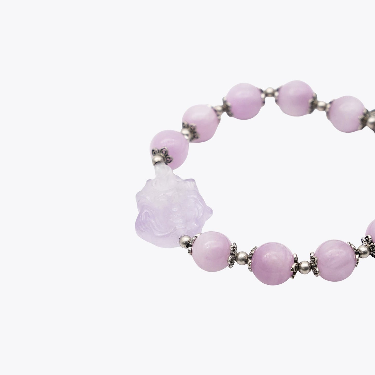 Empress of Glowing Embers Crystal Bracelet (Amber Prosperity Stone)