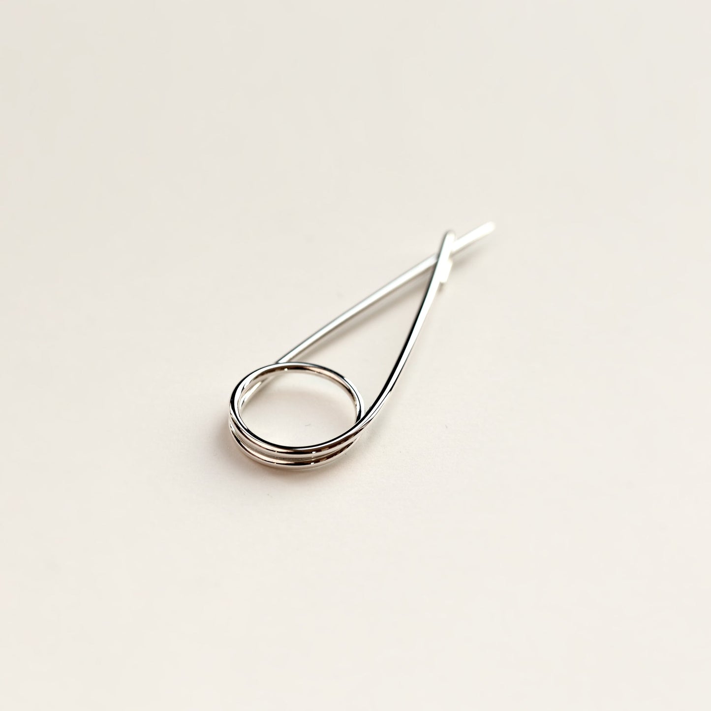 SAFETY PIN BROOCH