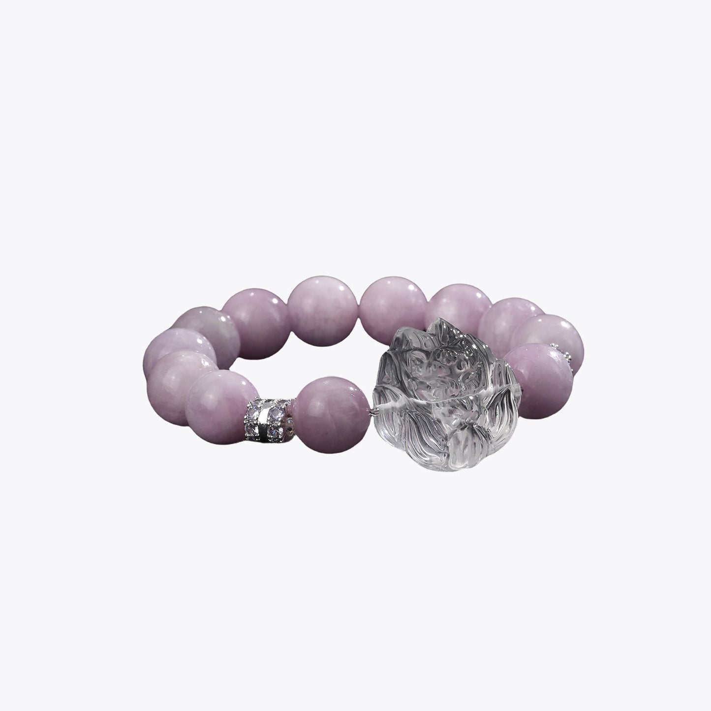 Alluring Fox Charm Bracelet - Lotus Radiance