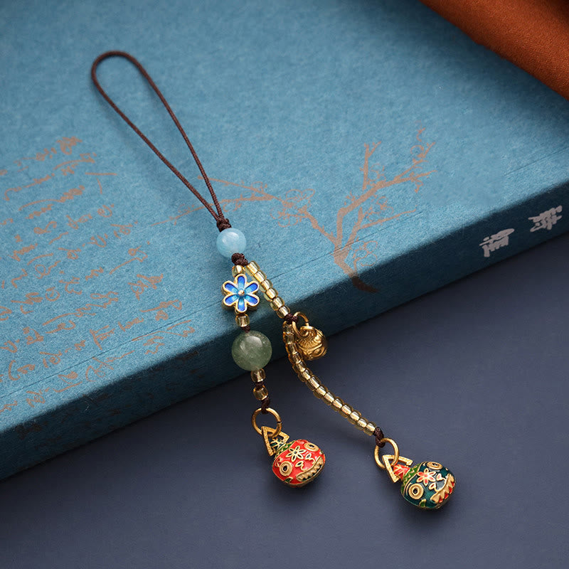 Fortune Jewel Gold Swallowing Beast Family Luck Key Chain