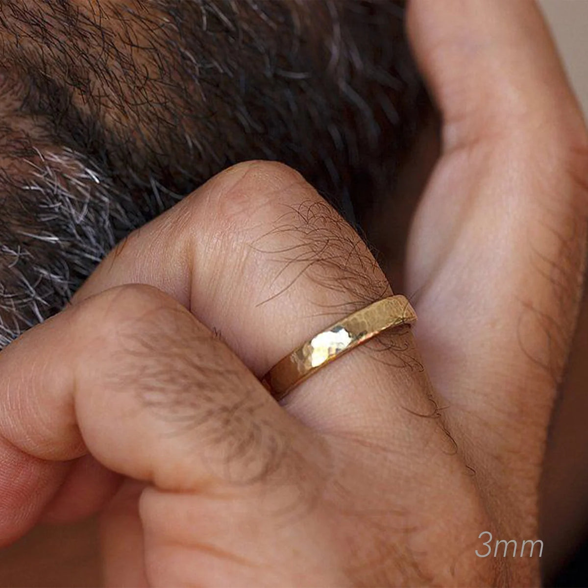 Marcus’s Forge | Hammered Artisan Band