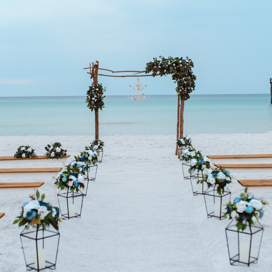 Four Post Tree Branch Arbor