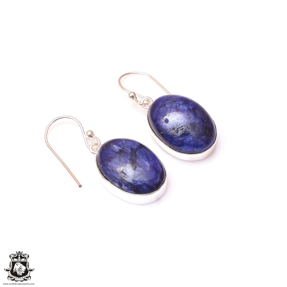 Sapphire Dangle & Drop Earrings 925 Solid (Nickel Free) Sterling Silver Earrings WHOLESALE price / Made in Canada Minimalist Earrings ER12