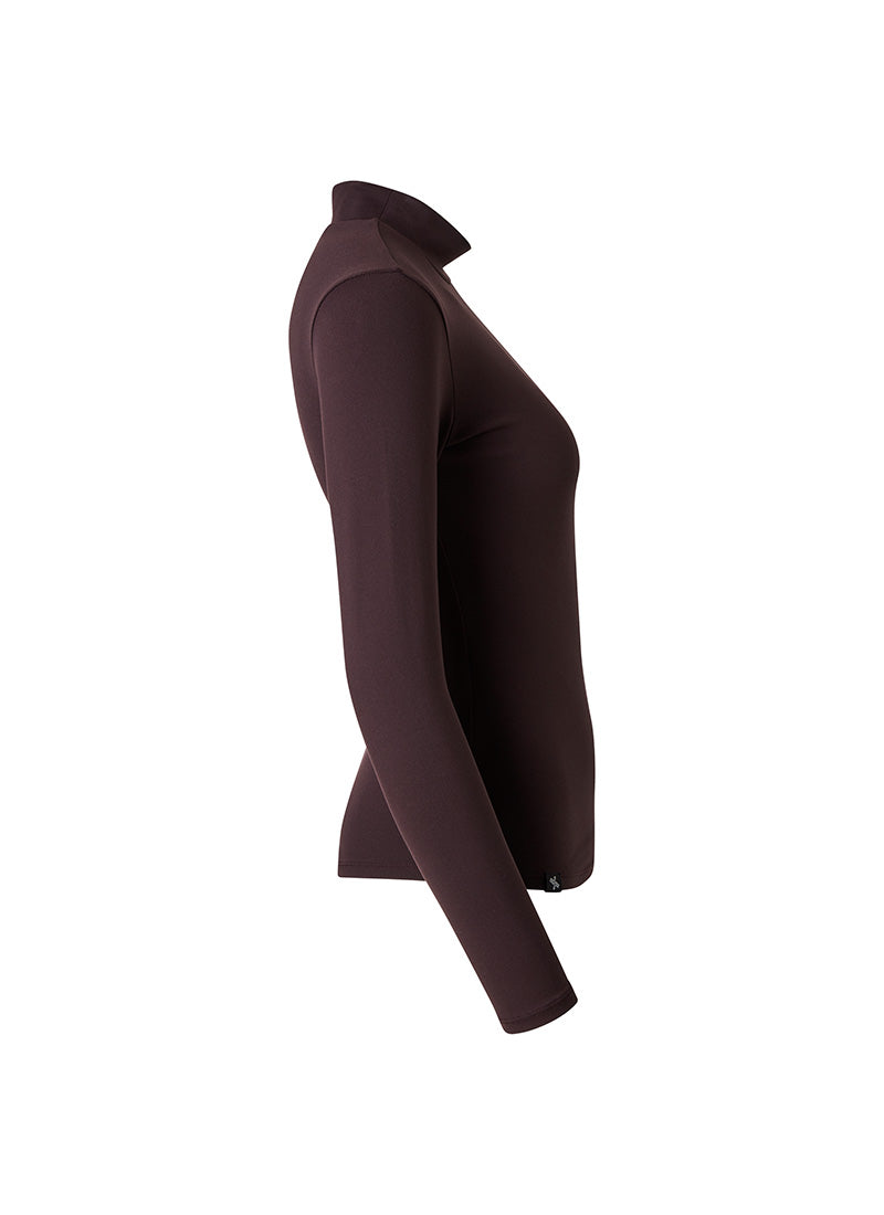 Mock Neck Slimfit Long Sleeve