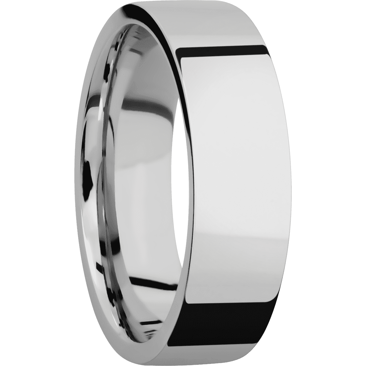 14K White Gold + Polish Finish
