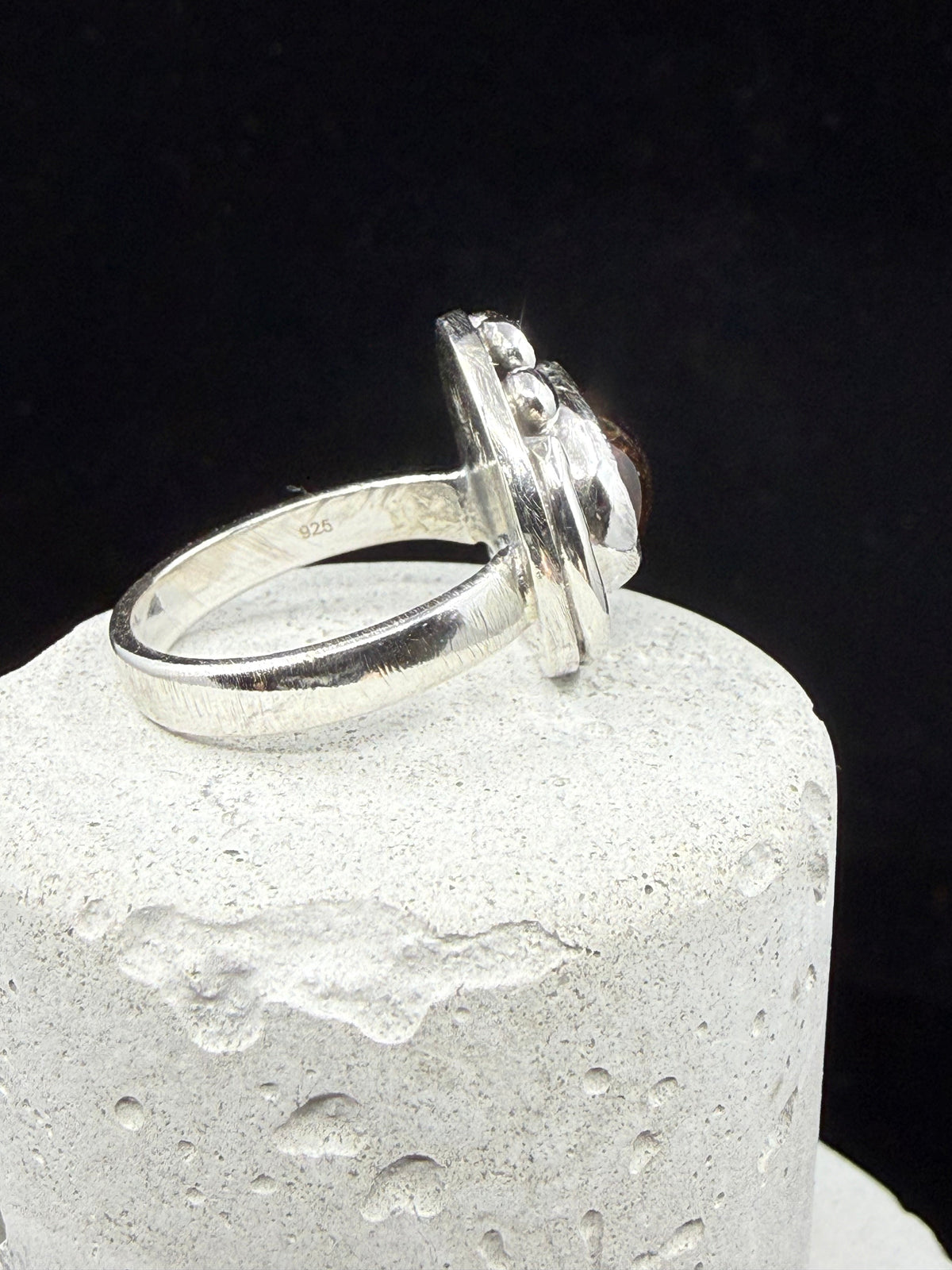 Nightlark Garnet Ring