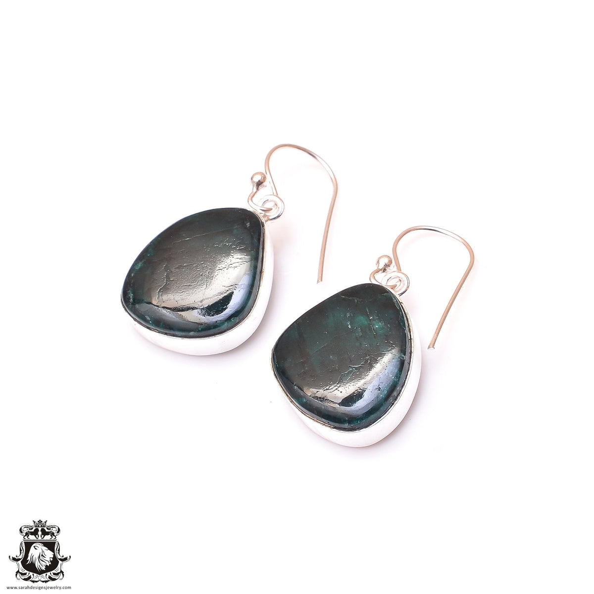 Emerald Dangle & Drop Earrings 925 Solid (Nickel Free) Sterling Silver Earrings WHOLESALE price / Made in Canada Minimalist Earrings ER4