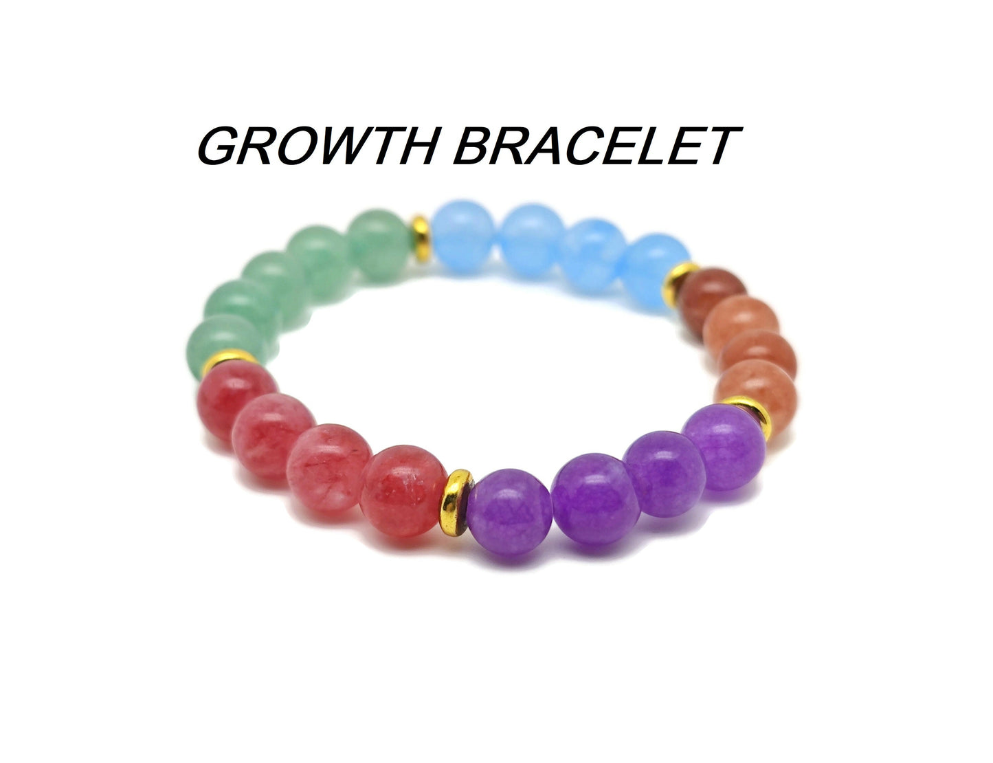 Intention Bracelet Crystal - Choose Your Bracelet - Handmade Men&Women Stretchy Bracelet - MIX