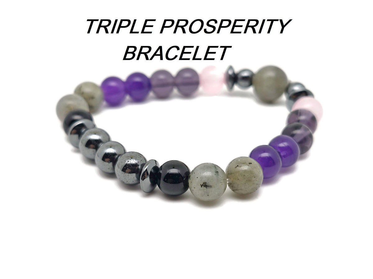 Intention Bracelet Crystal - Choose Your Bracelet - Handmade Men&Women Stretchy Bracelet - MIX
