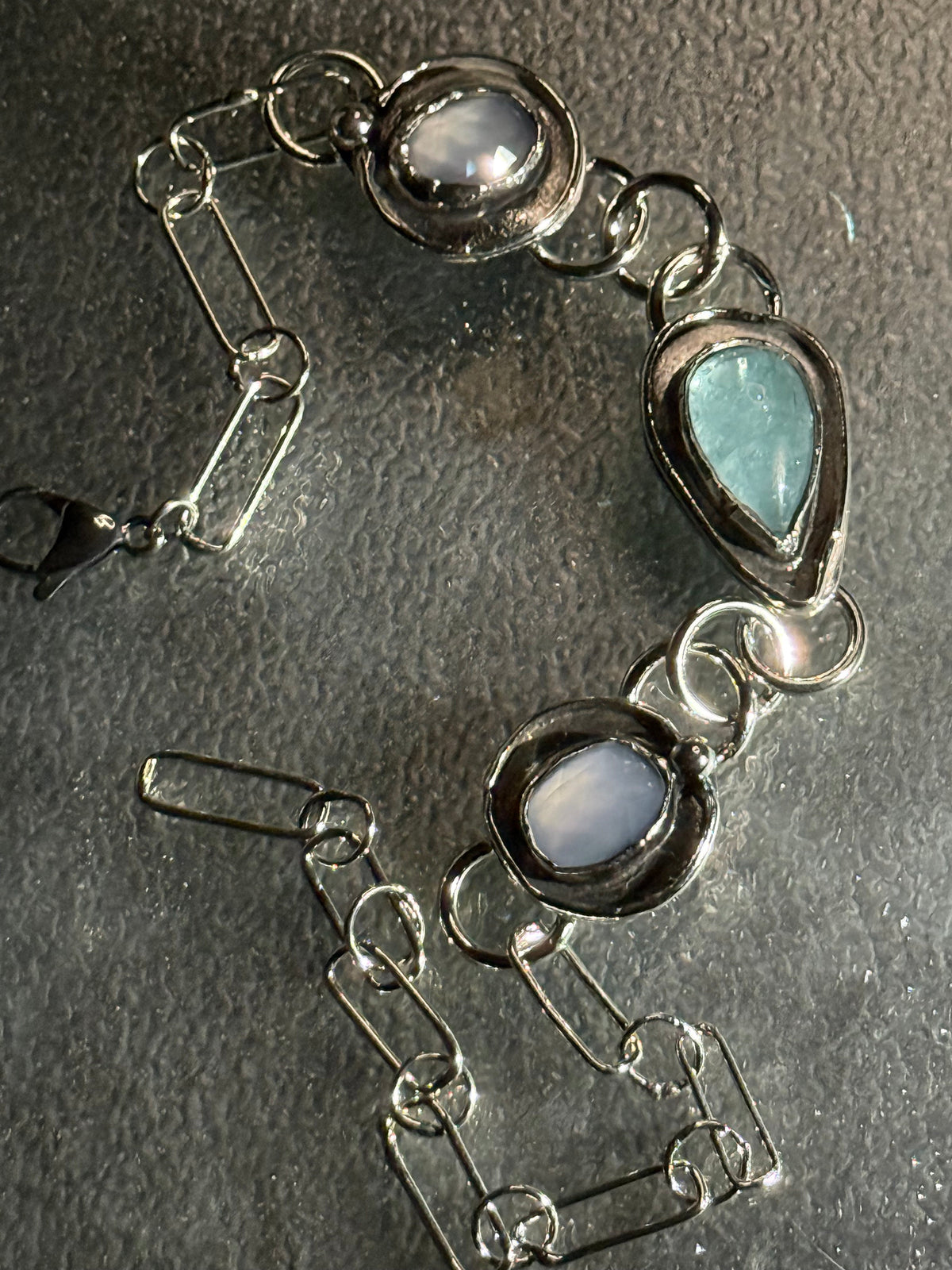 Gemini Aquamarine Bracelet