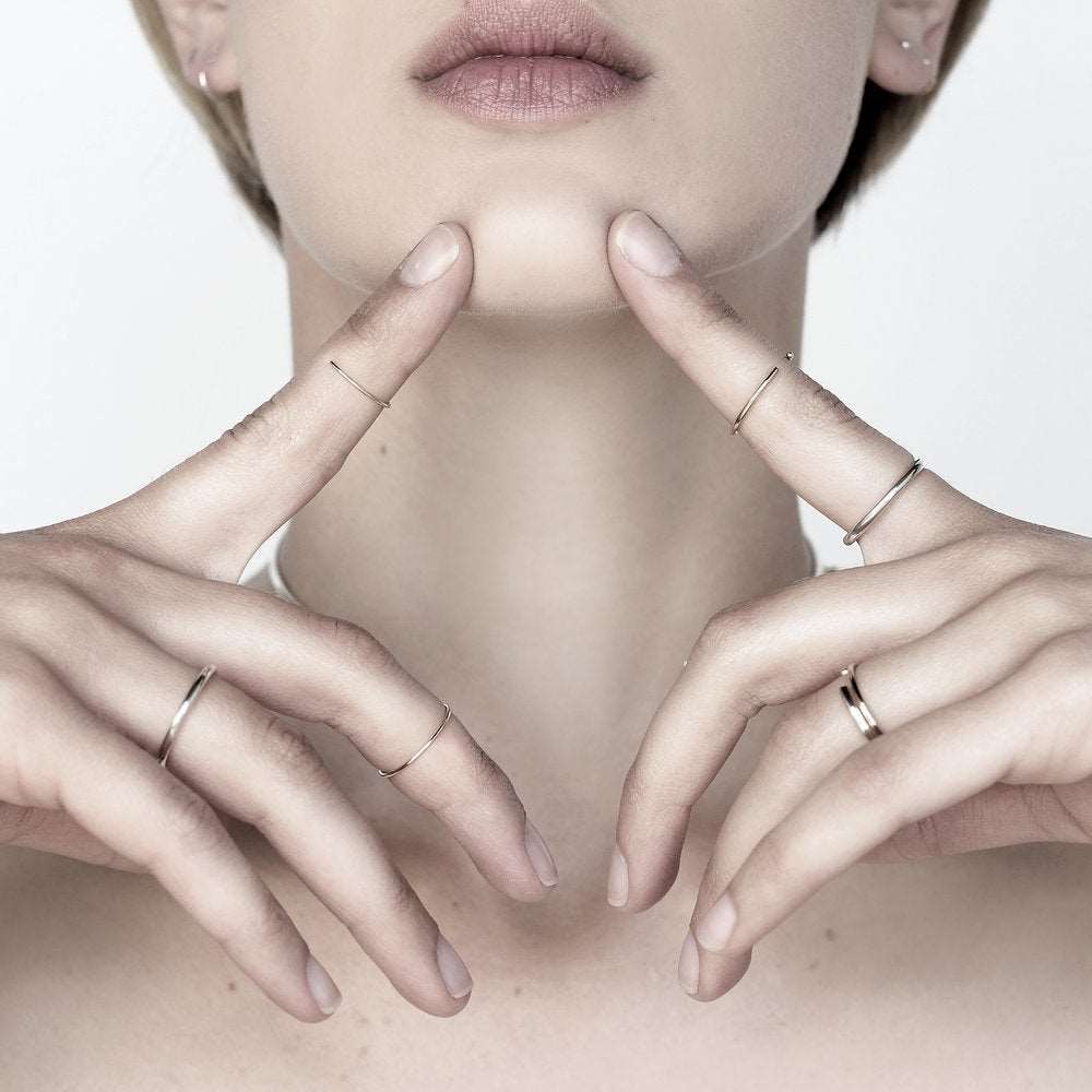 ESSENTIAL ROUND BAND GOLD RING