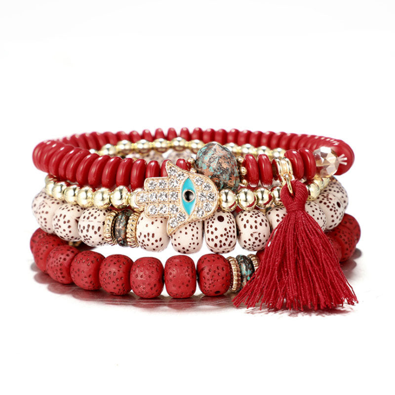 Handcrafted Boho Vintage Style Bracelet