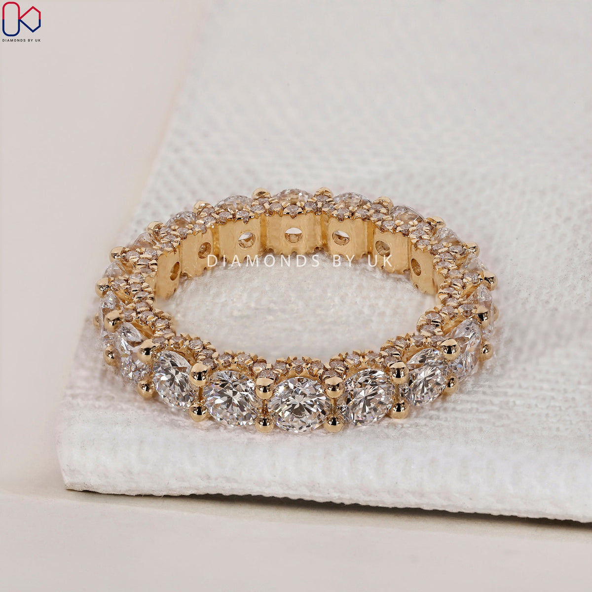 Full Diamond Eternity Band – Pave Setting
