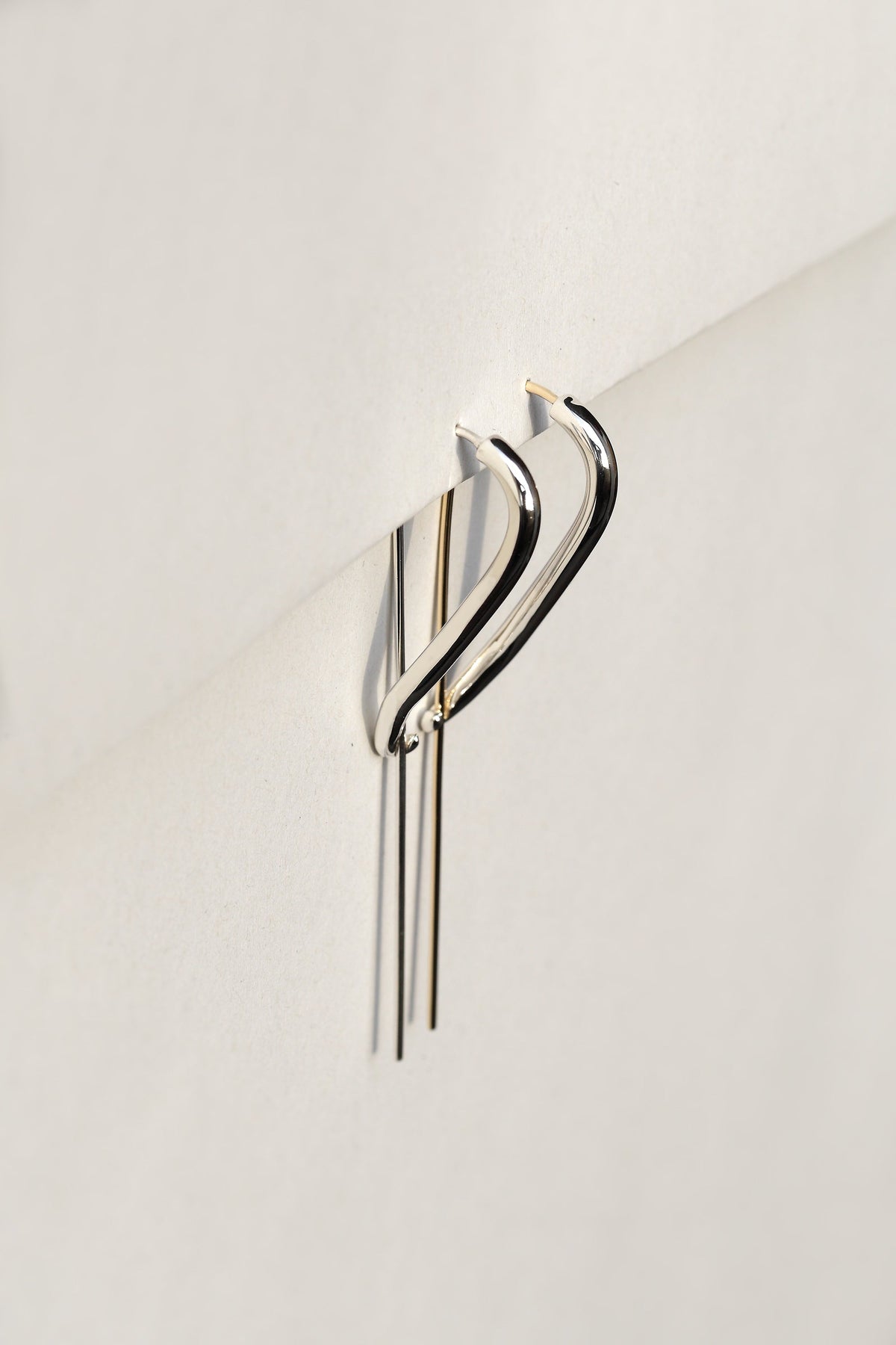 LARGE SAFETY PIN EARRING