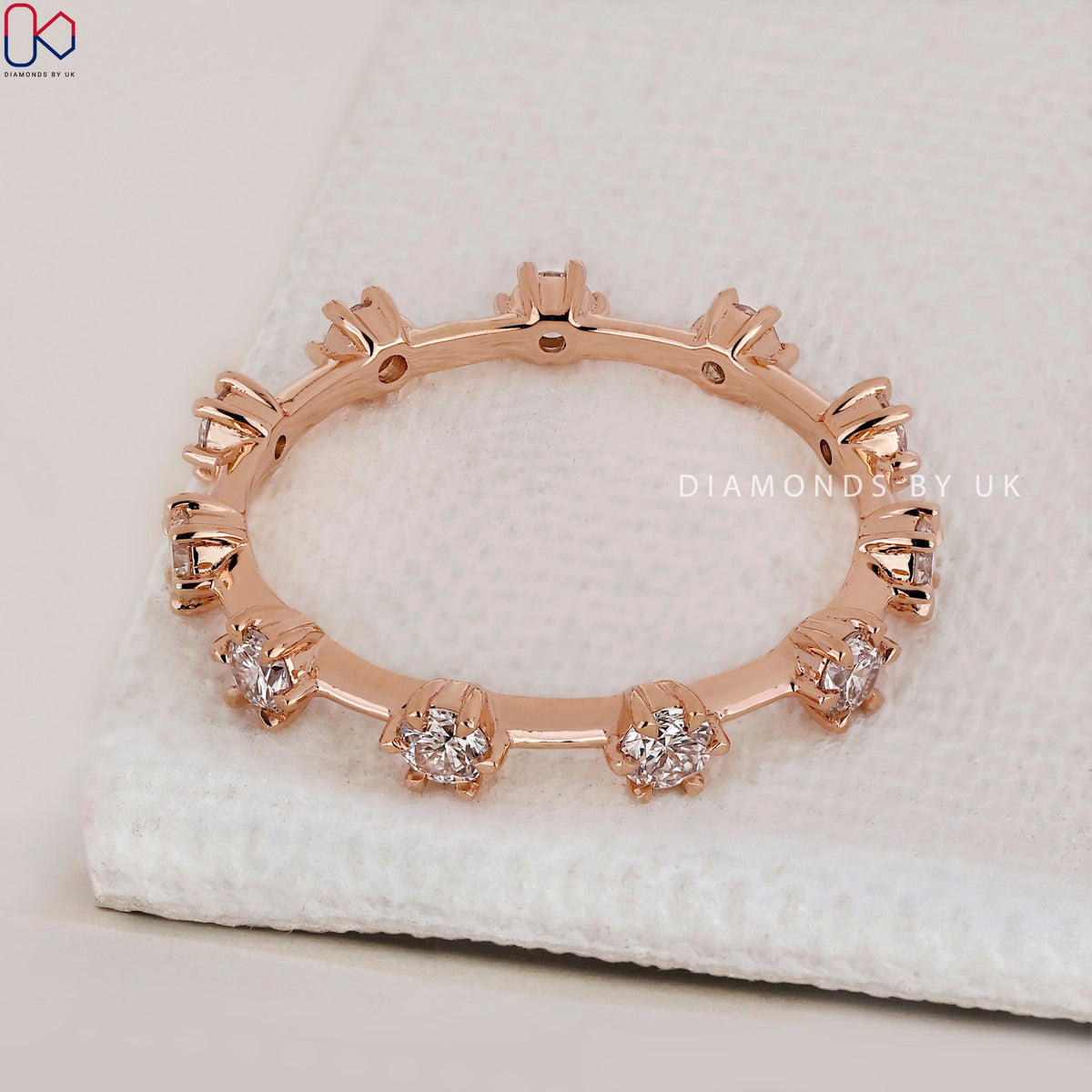 Round Eternity Diamond Band