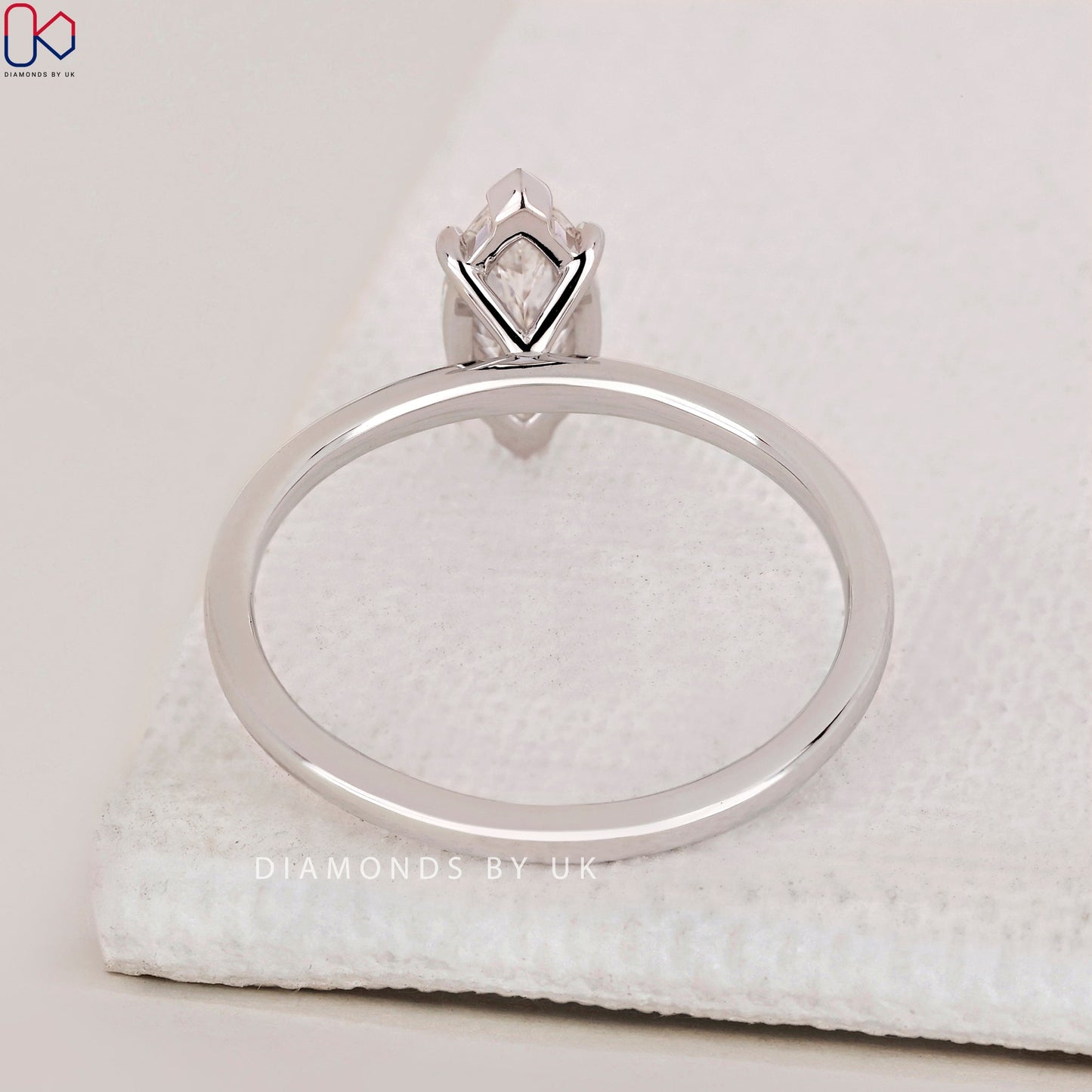 Marquise Diamond Ring - Solitaire Setting
