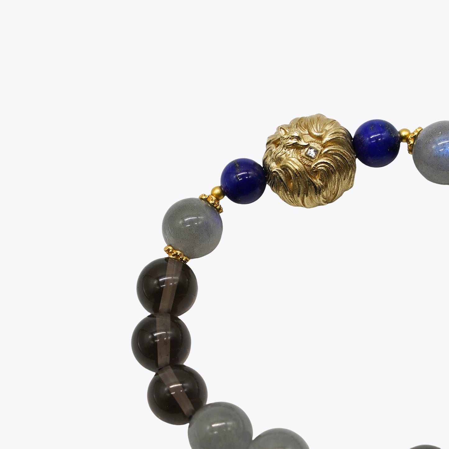 Golden Fortune Accumulator Crystal Bracelet