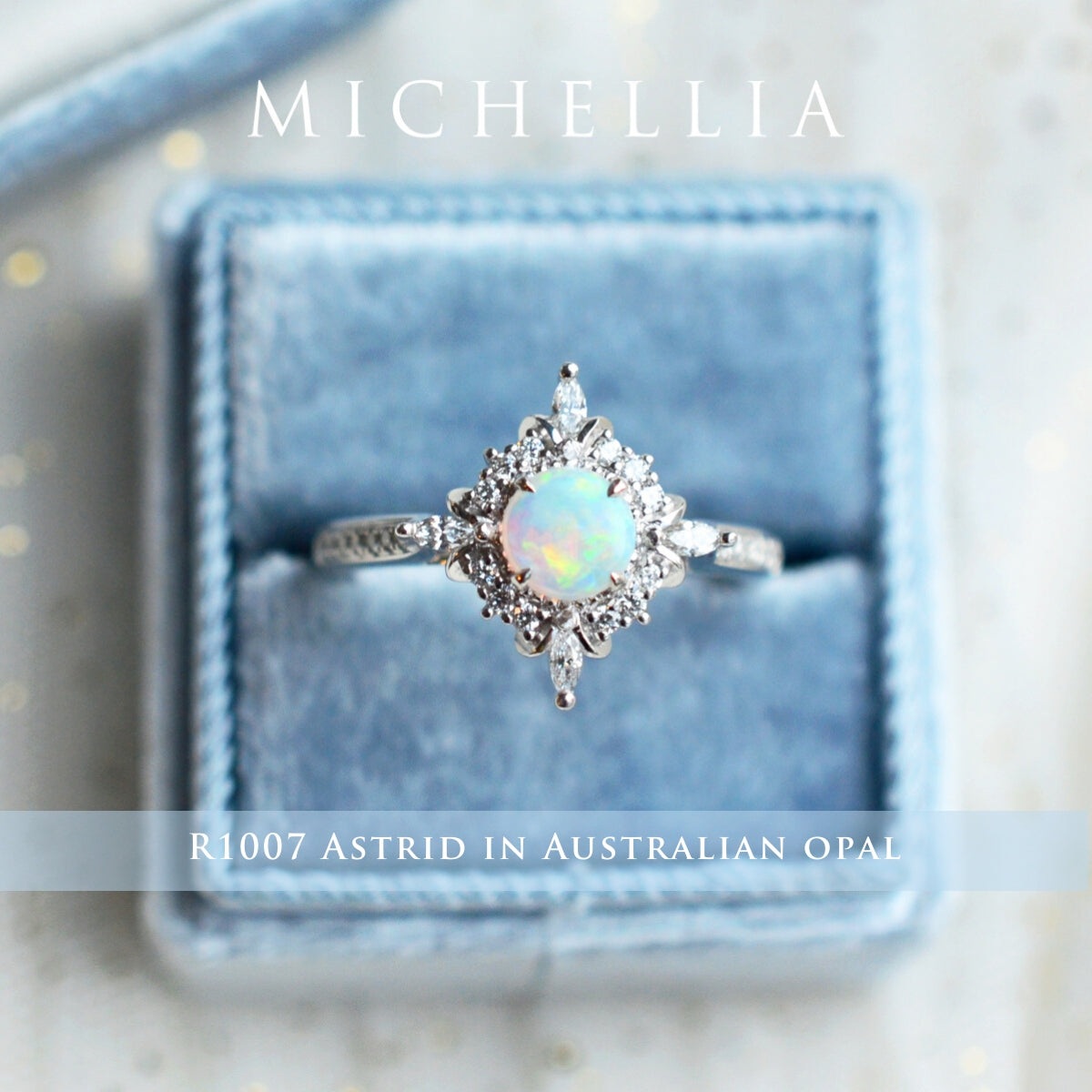 [Australian Opal Upgrade] Center Stone Upgrade - Australian Opal