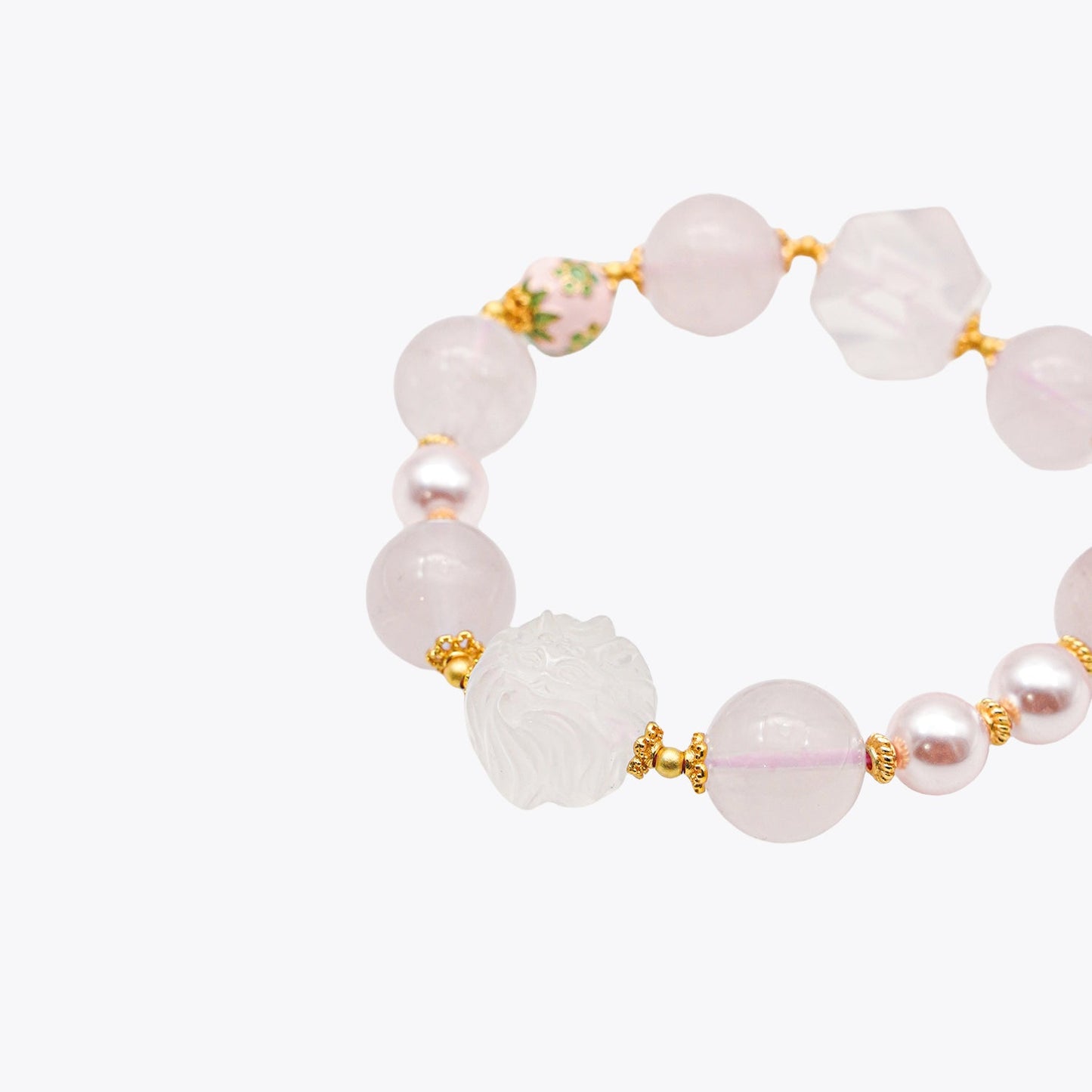 Enchantress Fox Enamel Bracelet - Ruby Charm Energy