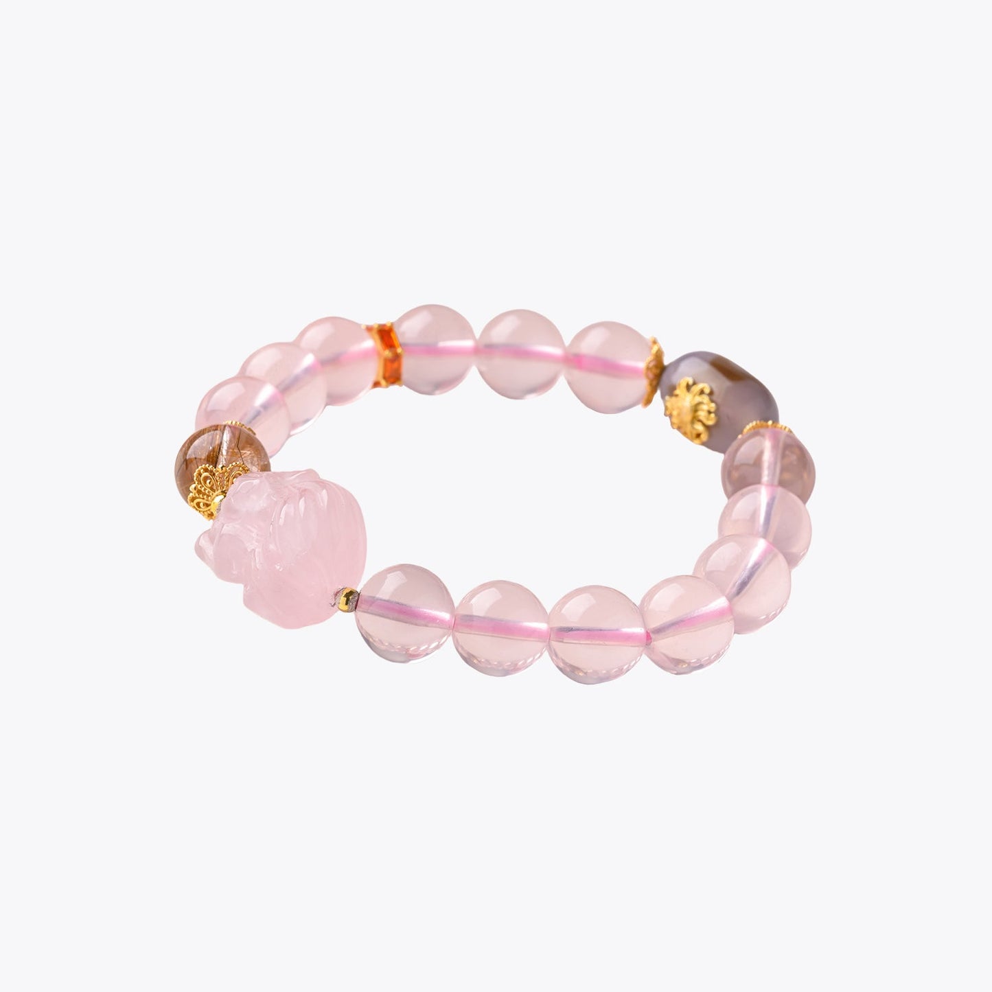 Starlight Kitsune Radiance Crystal Bracelet (Celestial Fox)