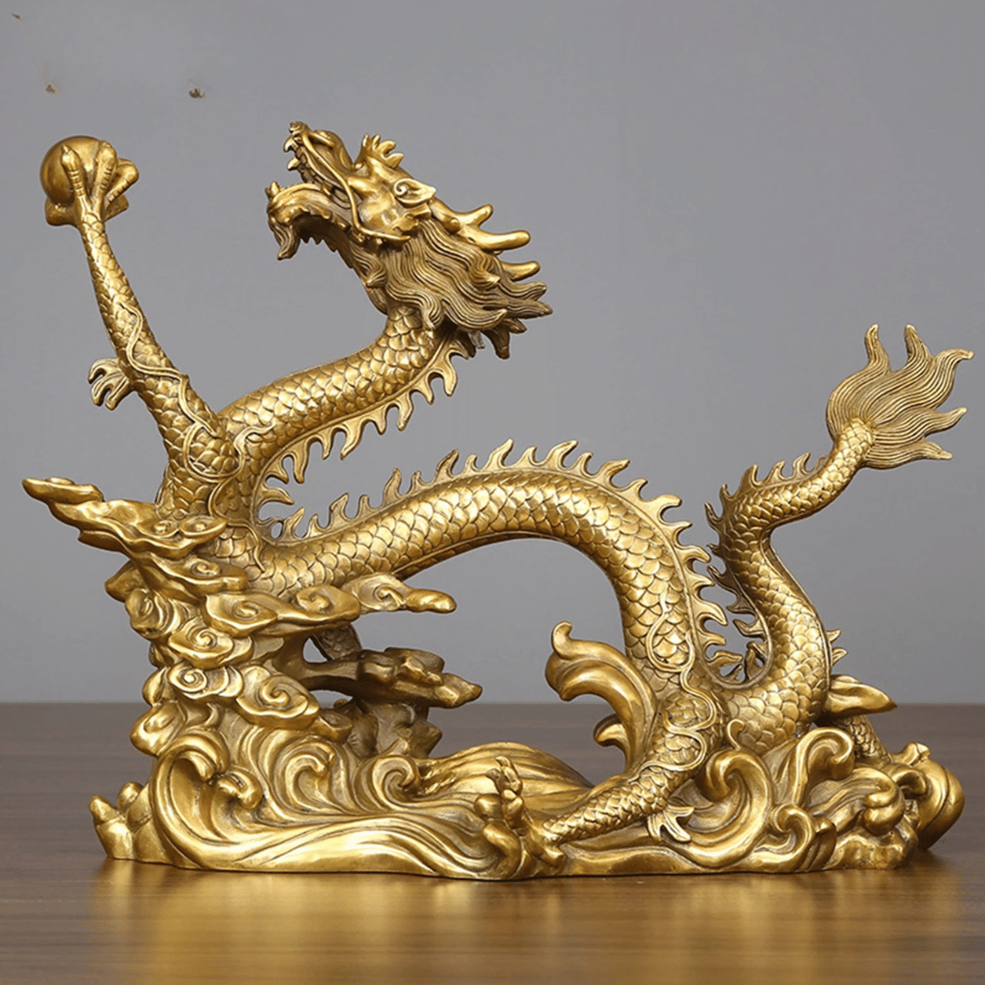 THE ASCENDANT | Traditional Bronze Imperial Dragon