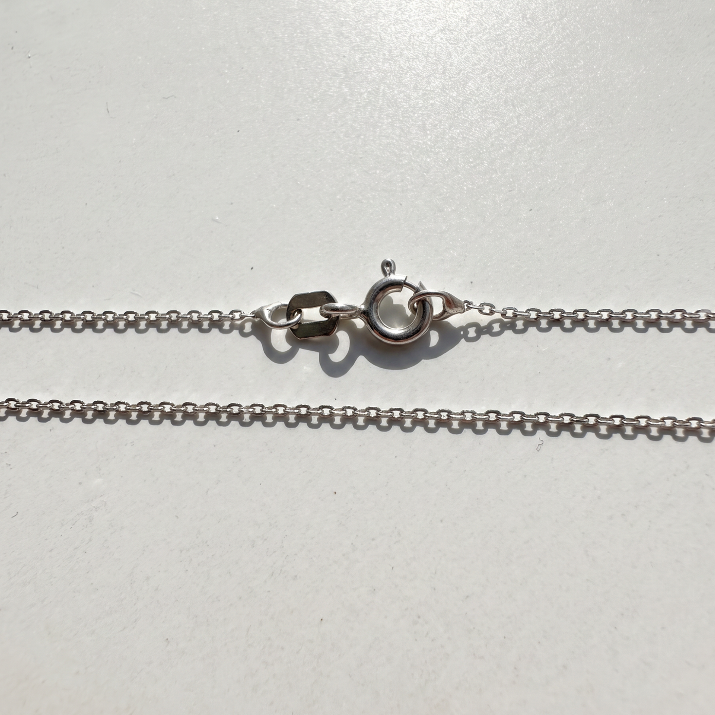 Trillion Aquamarine Pendant Necklace | Sterling Silver