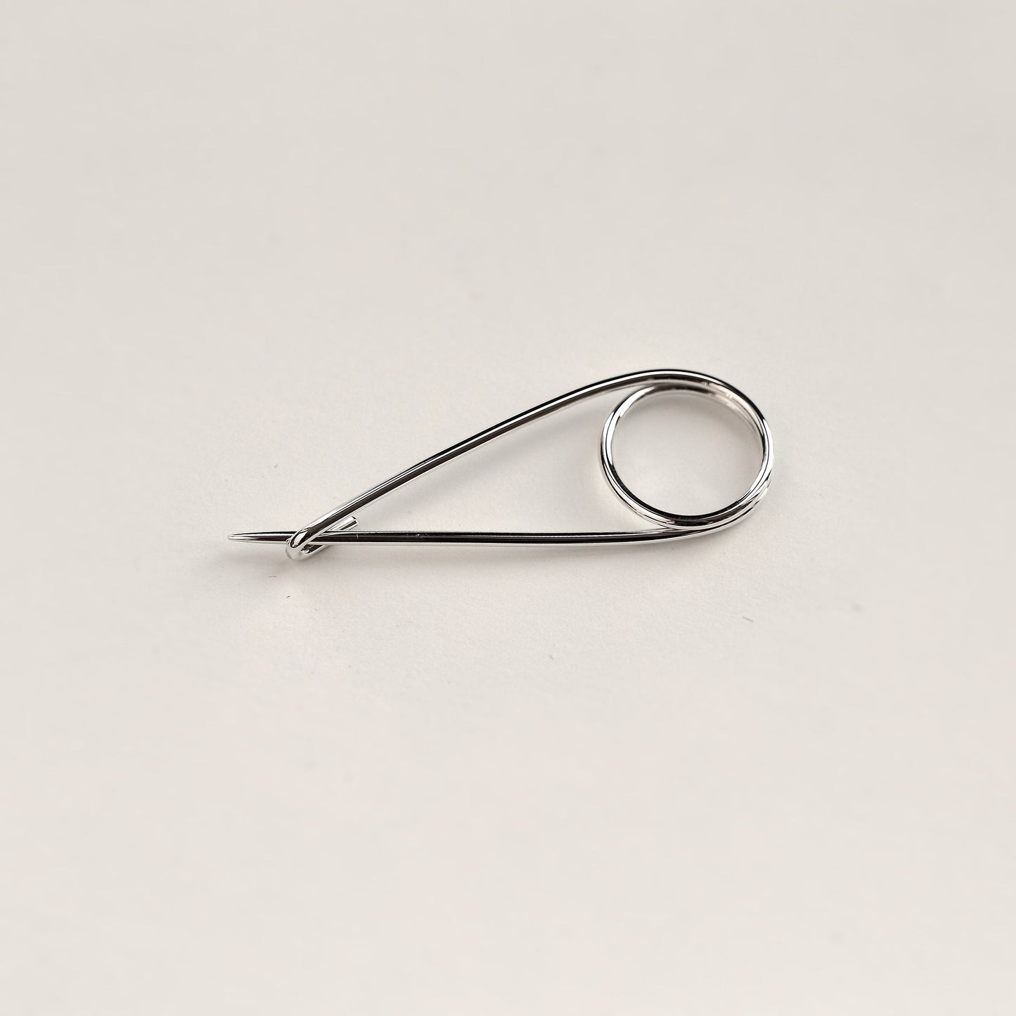 SAFETY PIN BROOCH