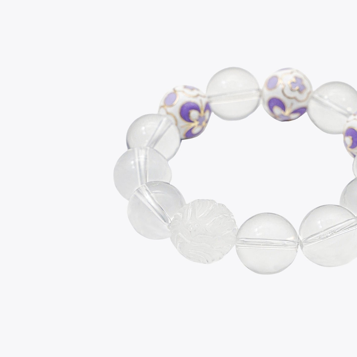 Nine-Tailed Fox - Purple Mist Dream Crystal Bracelet