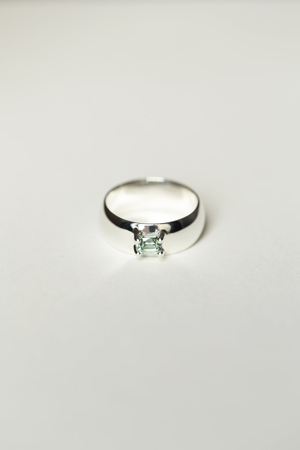 WIDE TOURMALINE RING