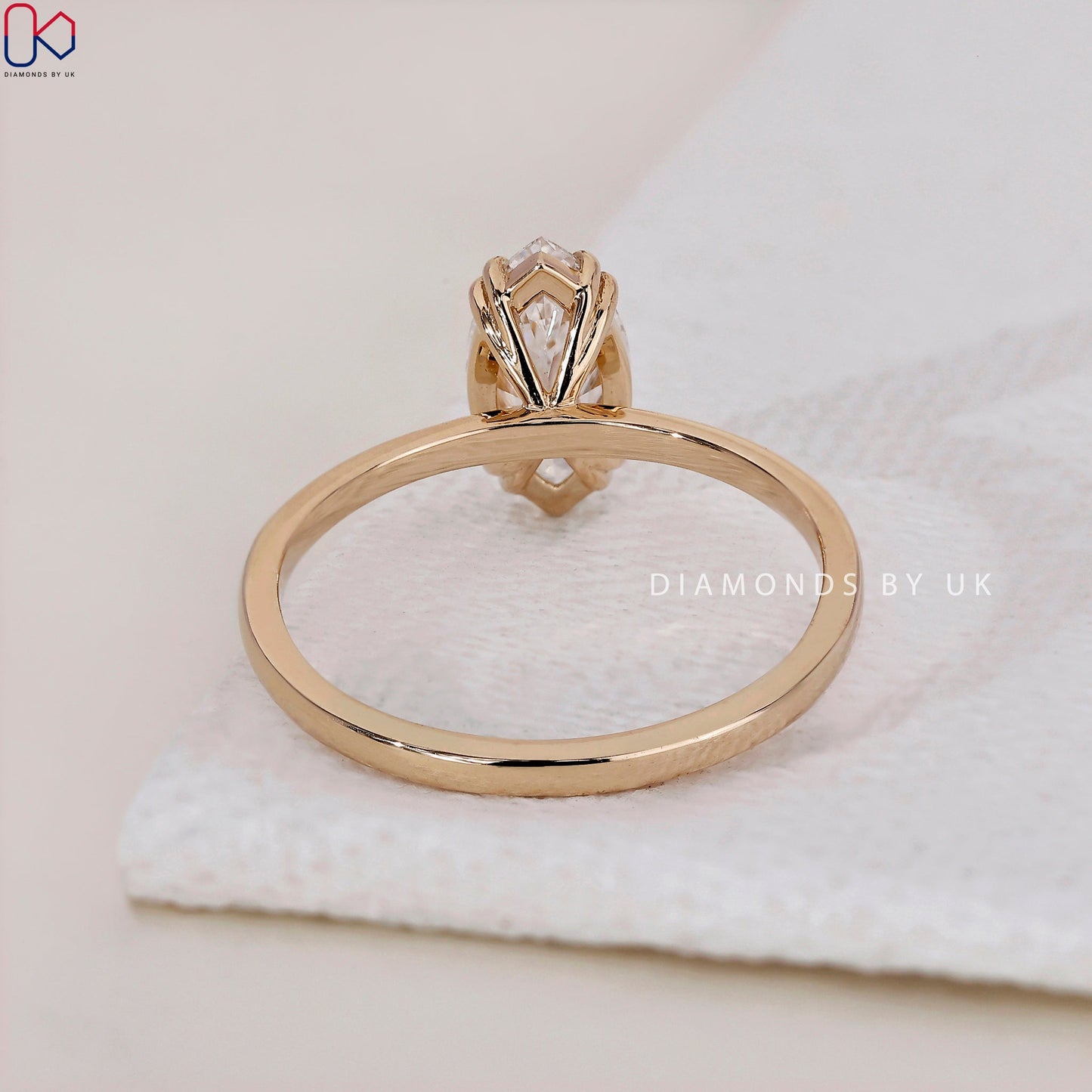 Marquise Engagement Ring – Solitaire Setting