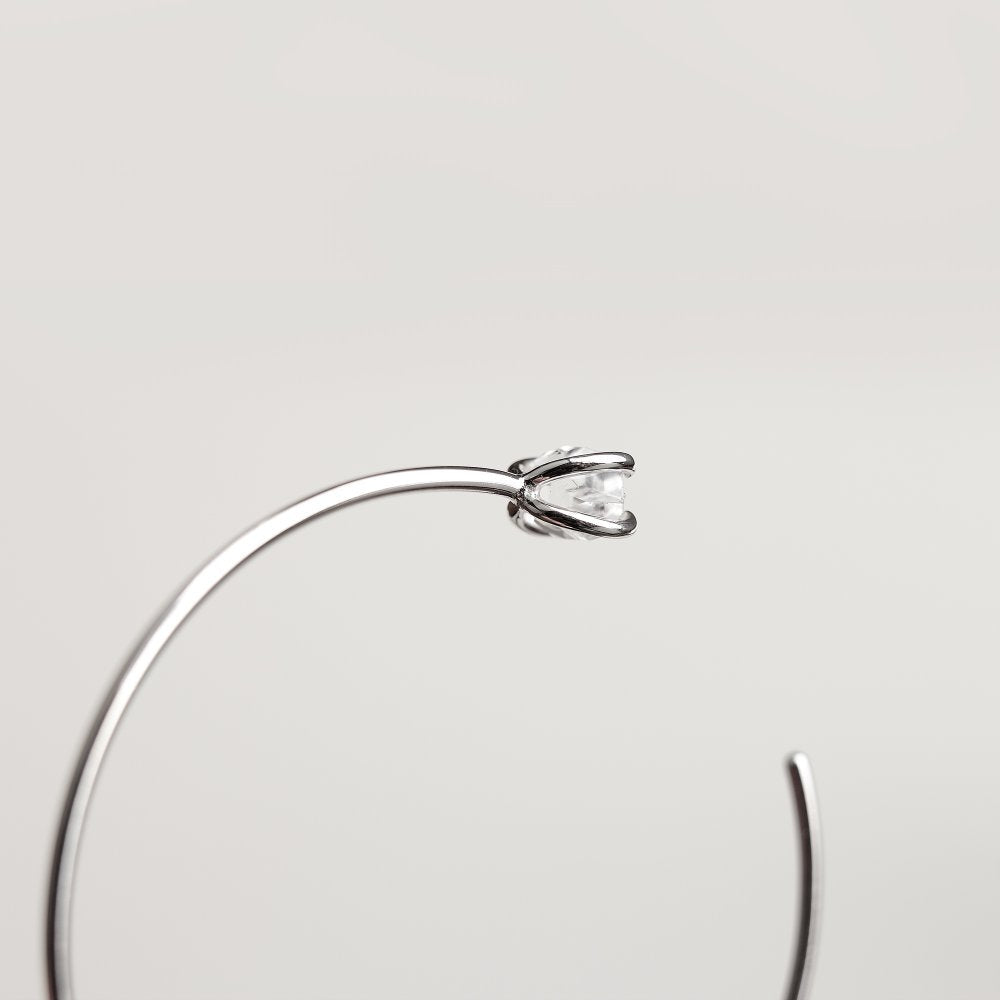 SILVER EYE CUFF BRACELET
