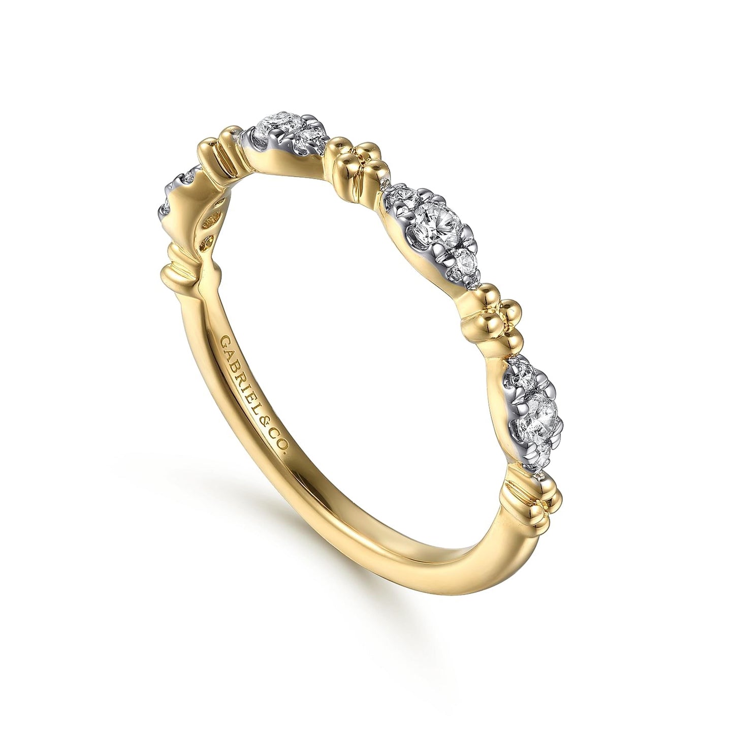 Bujukan Diamond Stackable Ring