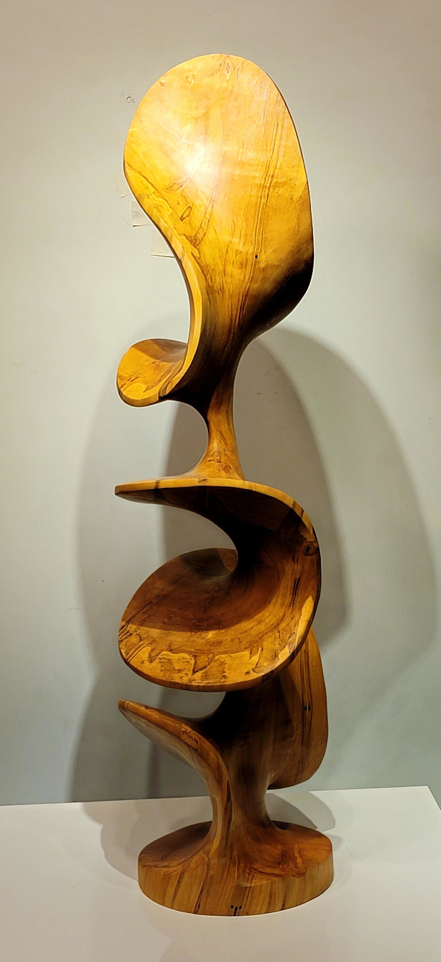 Carved Sculpture "Path Less Traveled" by Andy DiPietro