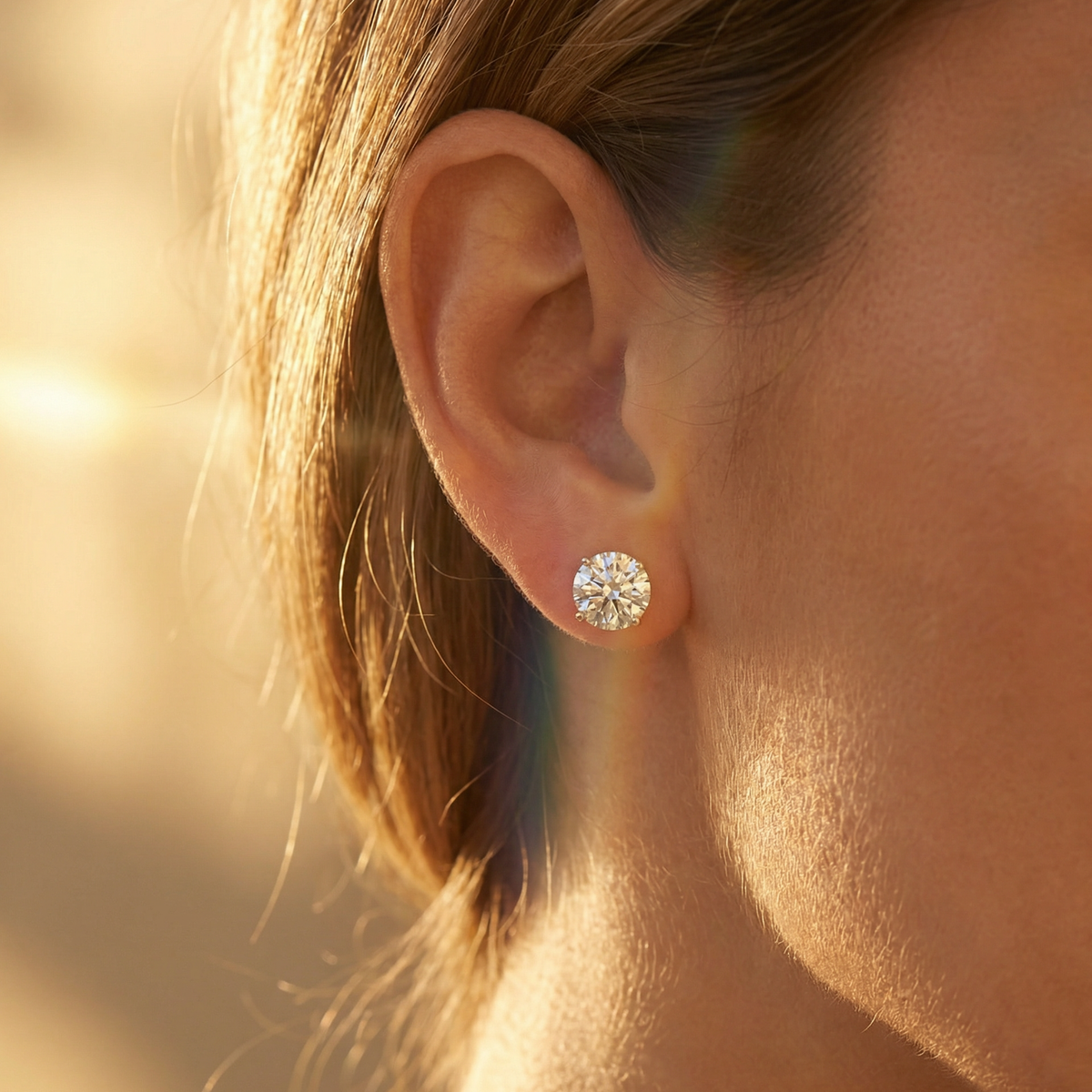 The Certified Stud | 4 CTW | Lab-Grown Diamond