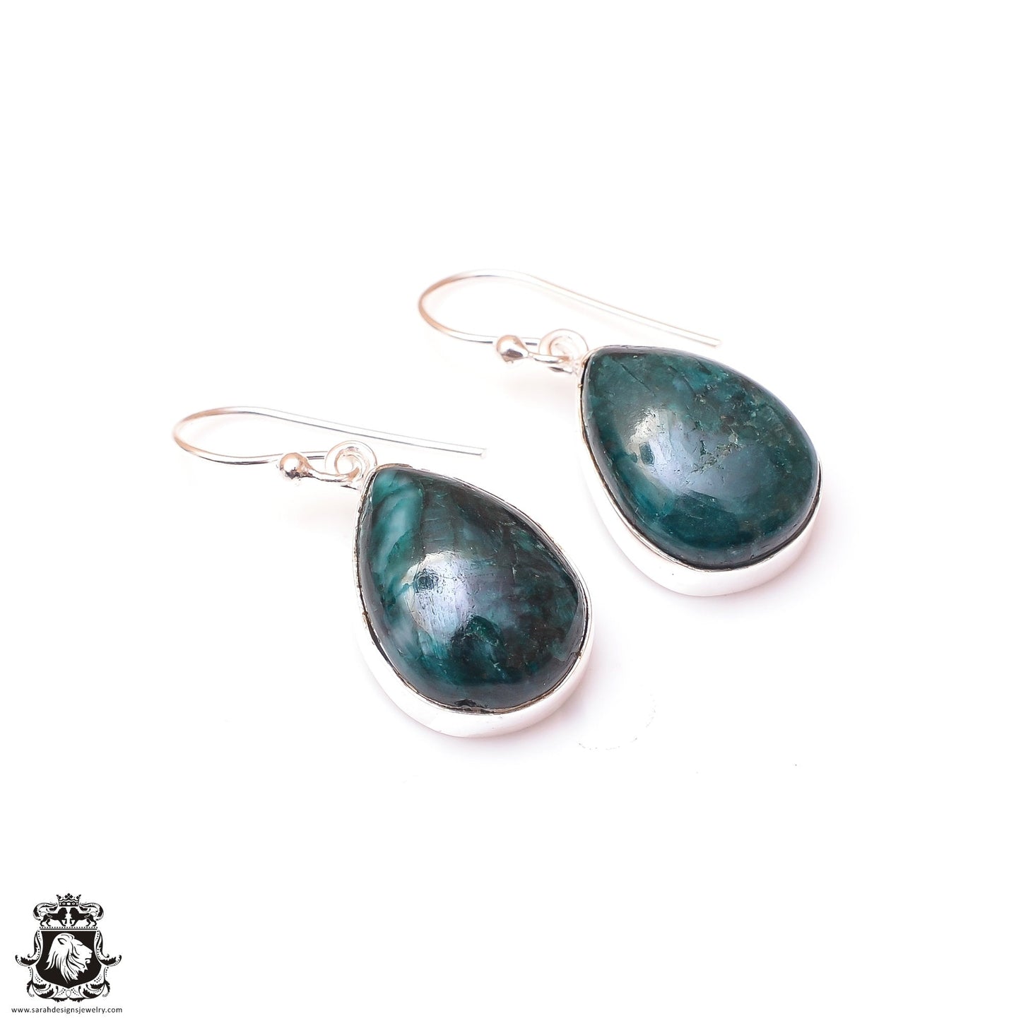 Emerald Dangle & Drop Earrings 925 Solid (Nickel Free) Sterling Silver Earrings WHOLESALE price / Made in Canada Minimalist Earrings ER13