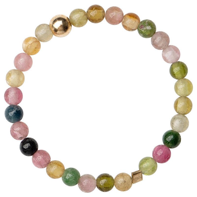Fortune Jewel Natural Tourmaline Positive Love Ring