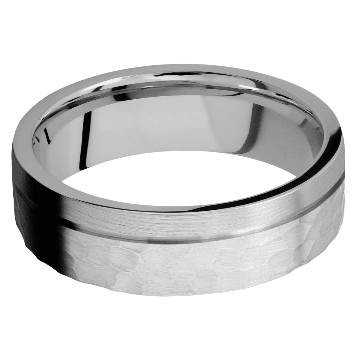 Titanium + Hammer , Satin Finish