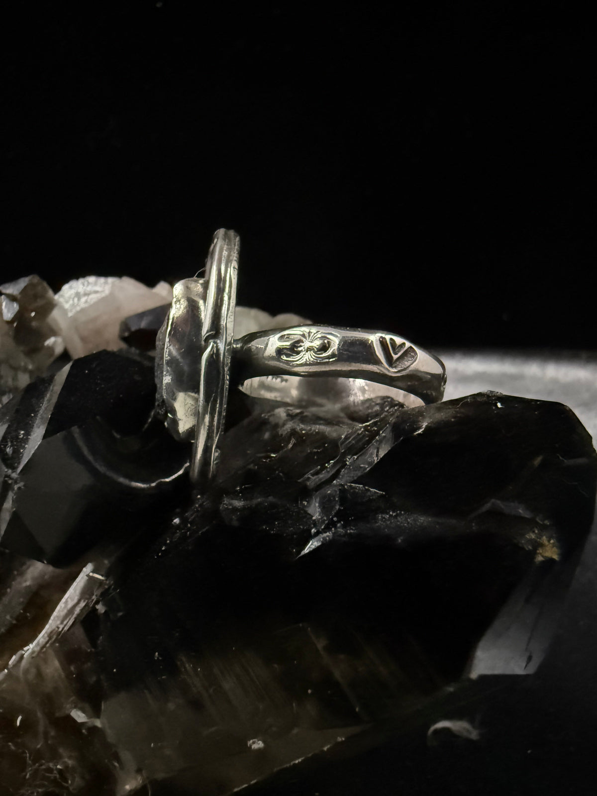 Eden Moldavite Ring