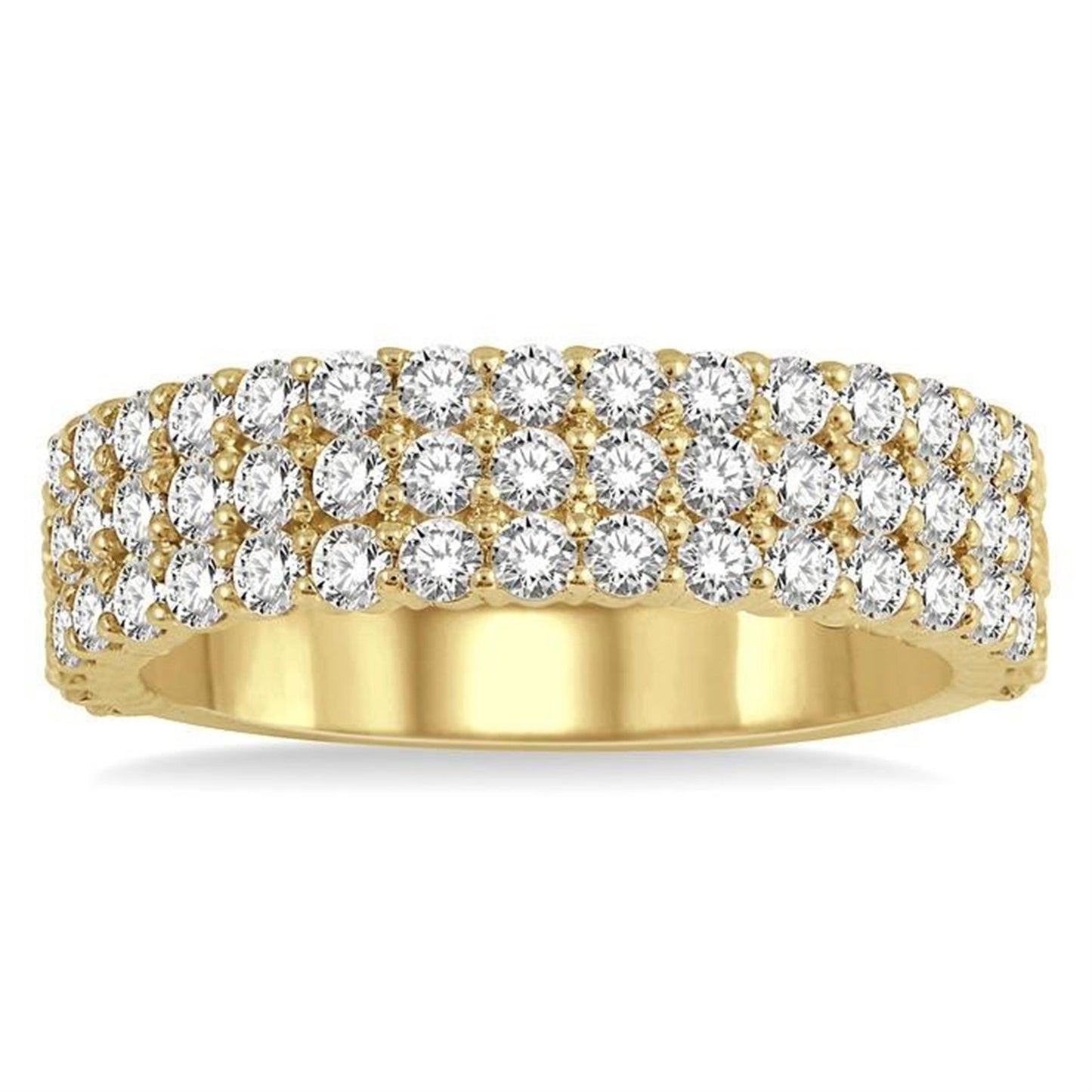 Multi-Row Diamond Fashion Ring
