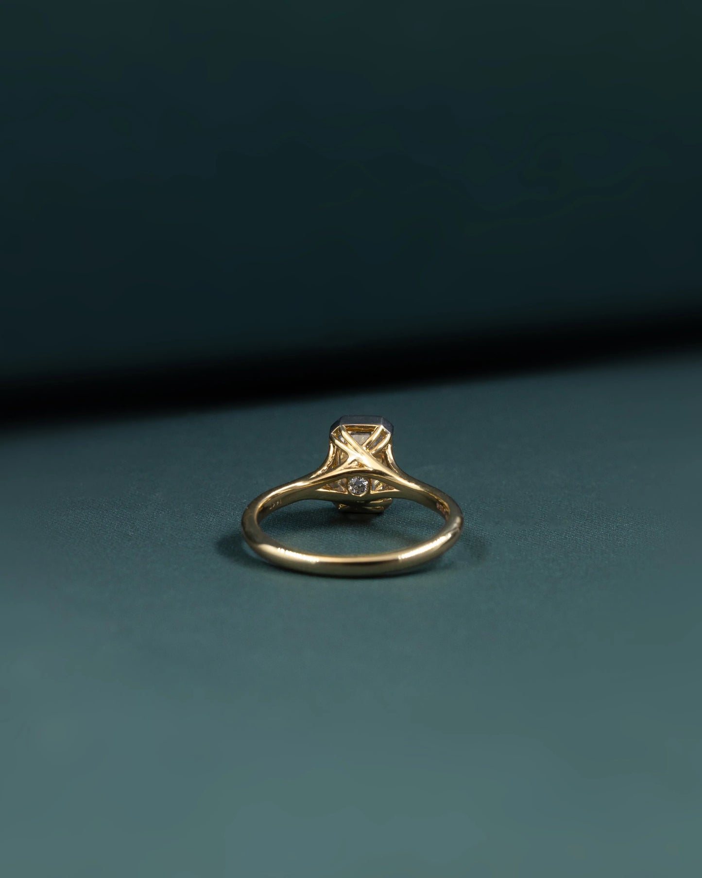 2.02 CTW Emerald Cut Lab-Grown Diamond Solitaire Ring