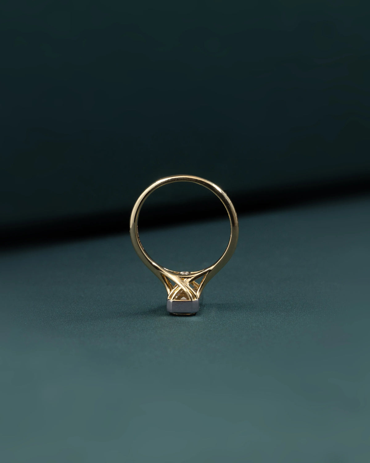 2.02 CTW Emerald Cut Lab-Grown Diamond Solitaire Ring