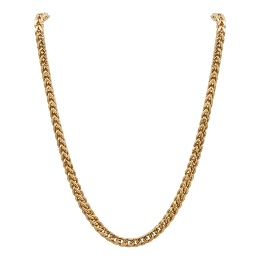 14K Yellow Gold Franco Chain