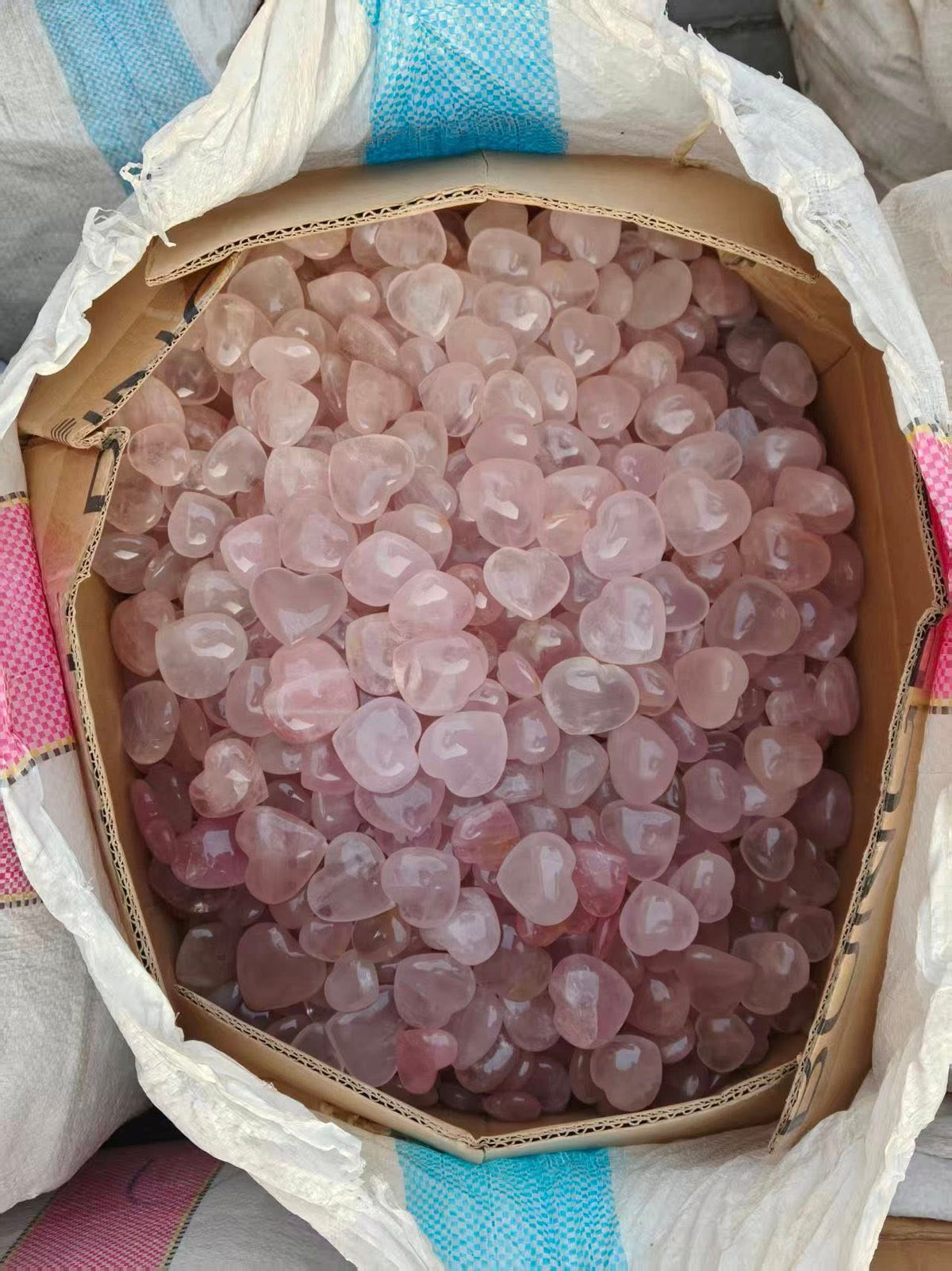 Rose Quartz Heart