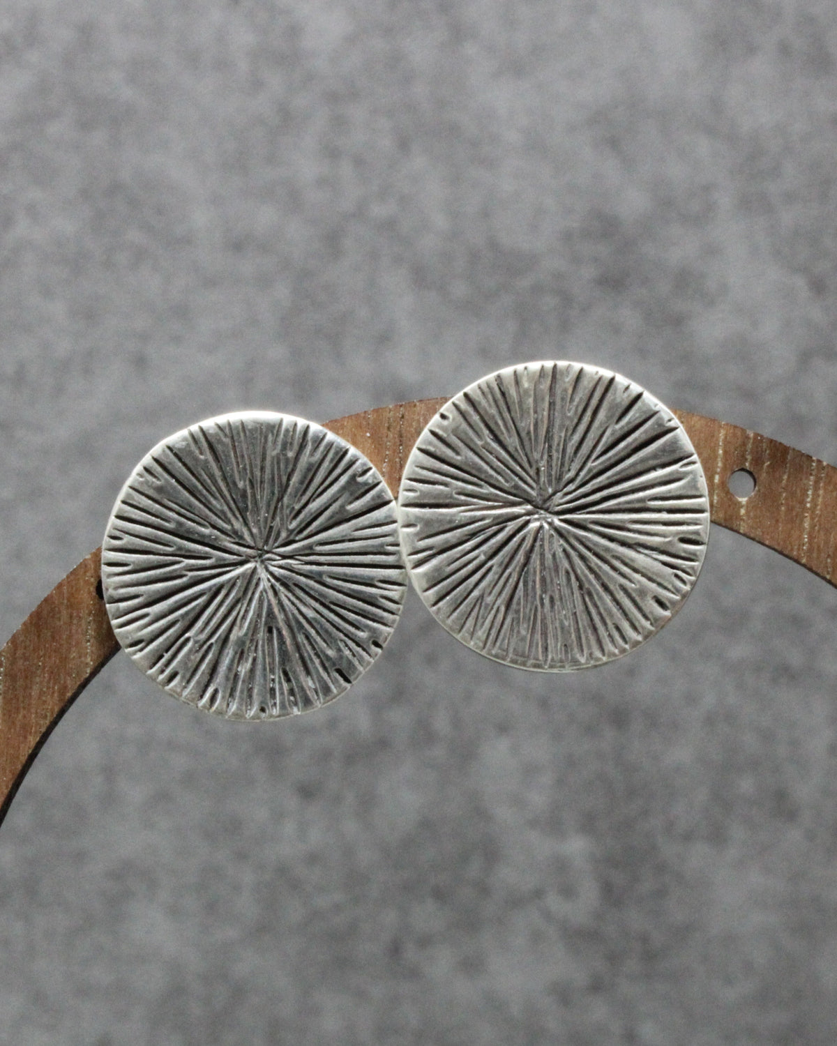 Circle Burst Earrings