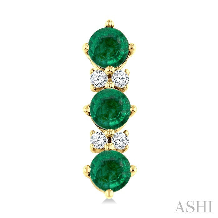 Gemstone & Petite Diamond Fashion Earrings