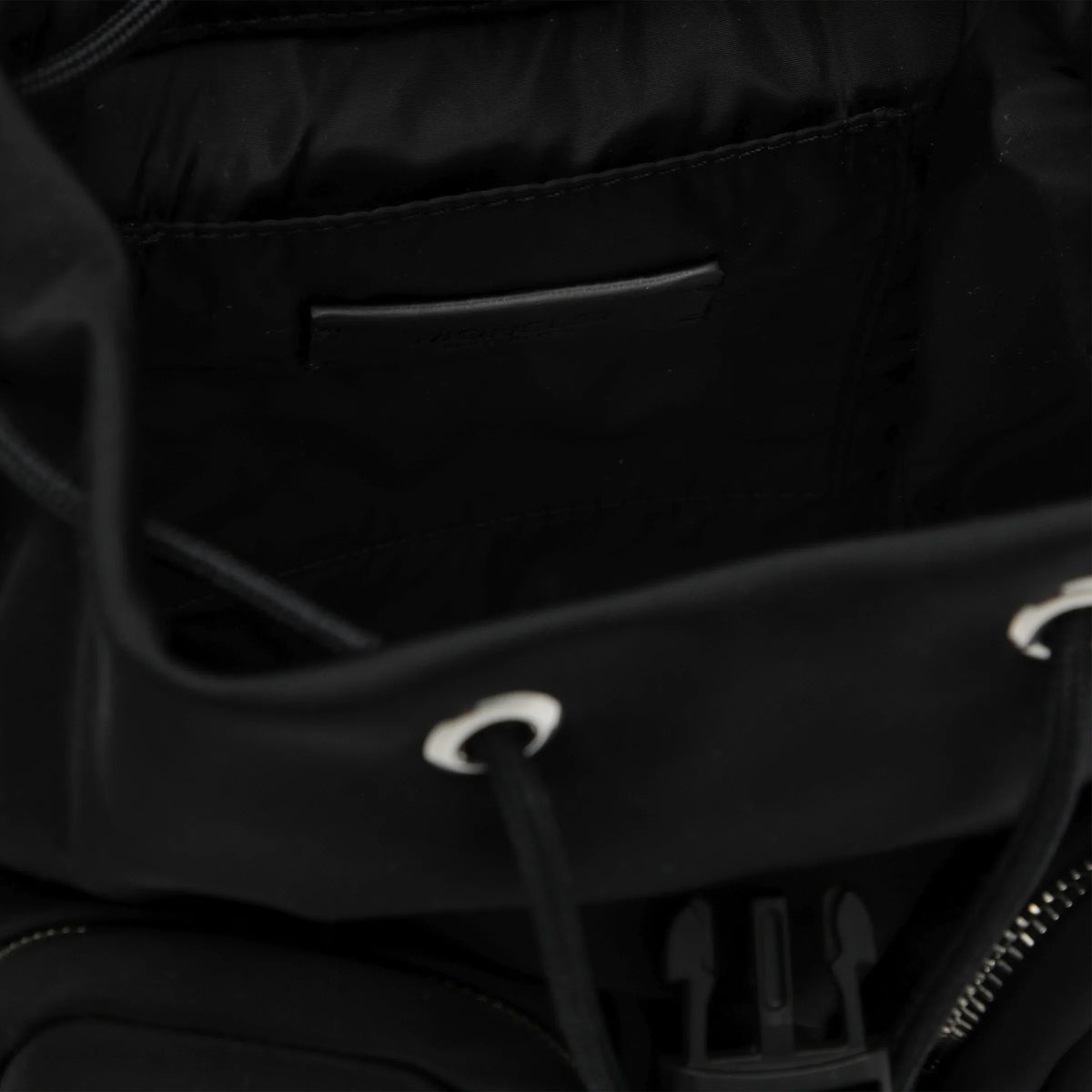 Moncler - Mini Trick crossbody bag in black nylon